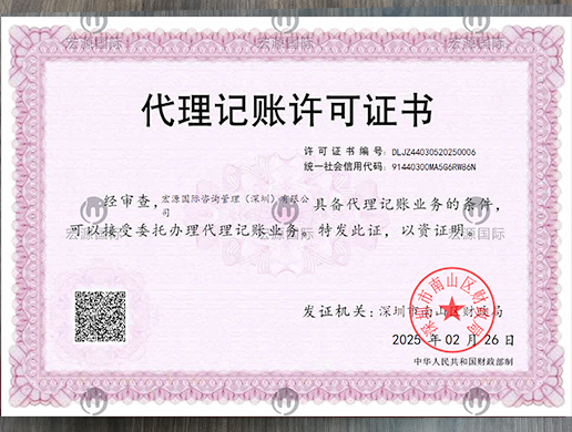 Proxy accounting license